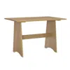 Linon Linson Table Honey In Brown