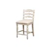 Linon Marino 24 In Counter Stool In White