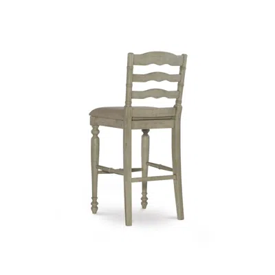 Linon Marino 30 In Bar Stool In Gray