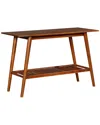 Linon Charlotte Console Table In Brown