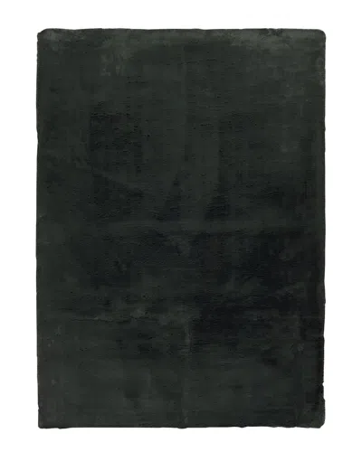 Linon Maven Soft Area Rug In Green