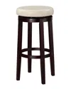 Linon Maya Rice 29 Inches Bar Stool In Brown