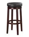 Linon Maya Bar Stool In Brown