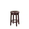 Linon Maya Brown 24 Inches Counter Stool In Brown