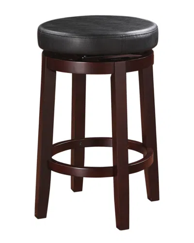 Linon Maya Counter Stool In Black
