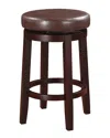 Linon Maya Counter Stool In Brown