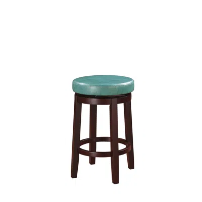 Linon Maya Teal 24 Inches Counter Stool In Blue