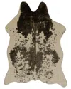 Linon Mini Speckle Design Area Rug In Brown