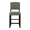Linon Monaco Counterstool In Black