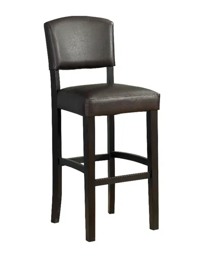 Linon Monaco Stool In Black
