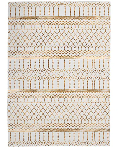 LINON LINON MOTIF PRINTED SOFT MINEAR AREA RUG