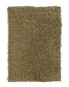 Linon New Flokati 1400gr Wool Area Rug In Beige
