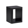 Linon Noah Black Side Table In Black
