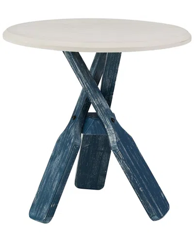 Linon Orville Side Table In White