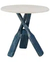 Linon Orville Side Table In White