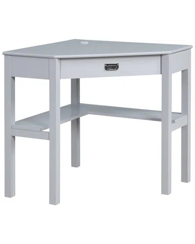 Linon Peggy Corner Desk In White
