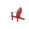 Linon Red Adirondack Chair In Red