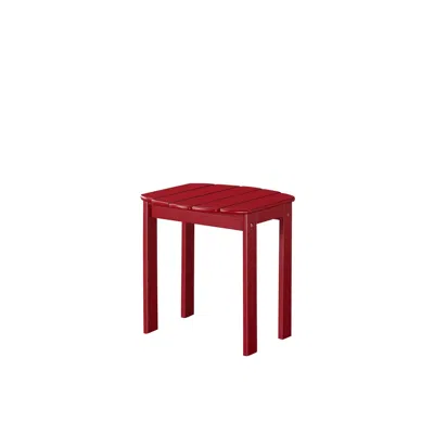 Linon Red Adirondack End Table