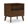 Linon Reid One Drawer Nightstand In Brown