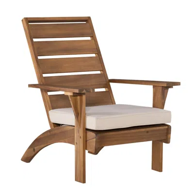 Linon Rockport Brown Outdoor Chair