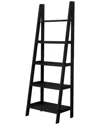 Linon Rossland Bookshelf In Black