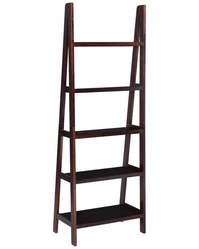 Linon Rossland Bookshelf In Brown