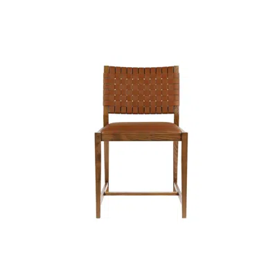 Linon Ruskin Chair In Brown