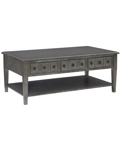 Linon Sadie Coffee Table In Gray