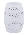 Linon Salma Side Table In White
