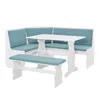 Linon Sasha Capri Blue Nook In Blue