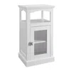 Linon Scarsdale Demi Cabinet In White
