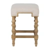 Linon Shelly Backless Counter Stool In Brown