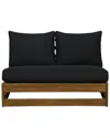 Linon Silbury Outdoor Bench In Black