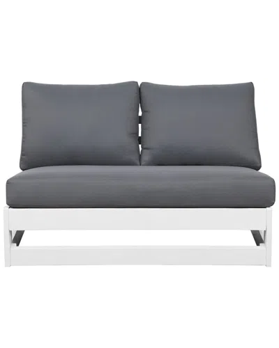 Linon Silbury Outdoor Bench In Gray