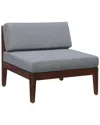 Linon Summerlyn Middle Chair In Blue