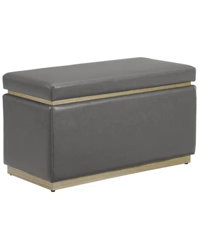 Linon Sunny Rectangle Ottoman