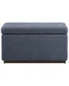 Linon Sunny Rectangle Ottoman