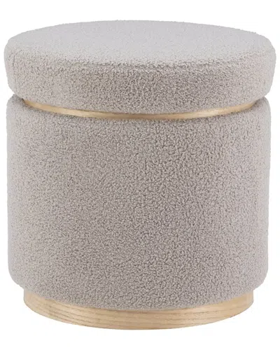 Linon Sunny Round Ottoman