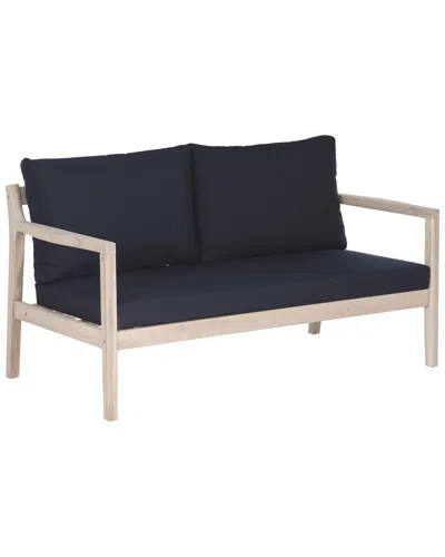 Linon Svana Outdoor 2-seater Sofa In Black