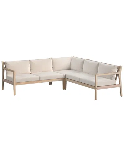 Linon Svana Outdoor Sectional In Neutral
