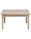 LINON LINON SVANA OUTDOOR SQUARE COFFEE TABLE