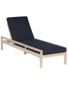Linon Svana Single Outdoor Chaise Lounger