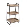 Linon Three Tiered Storage Stand In Neutral
