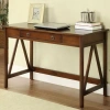 Linon Titian Desk In Brown