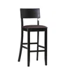 Linon Torino 30 In Contemporary Bar Stool In Brown