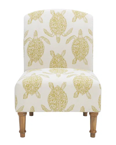 Linon Tortuga Accent Chair In Neutral