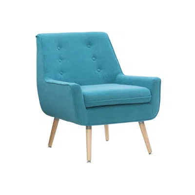 Linon Trelis Chair - Bright Blue