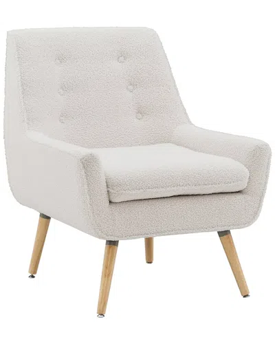 Linon Trelis Chair In White