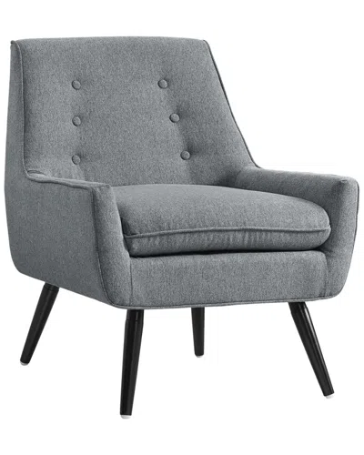 Linon Trelis Chair In Gray