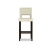 Linon Vega Bar Stool White 30 In Neutral